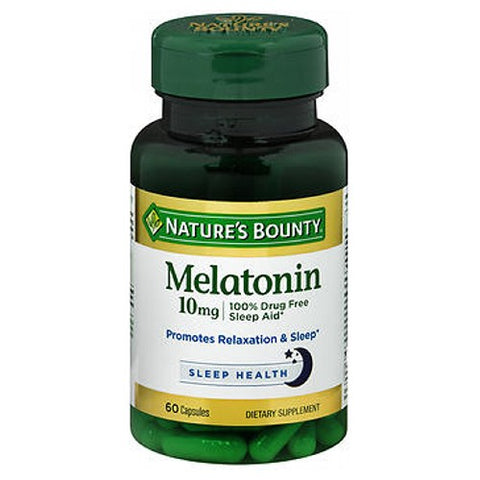 Nature's Bounty, Melatonin, 10 mg, 24 X 60 Caps Nature's Bounty
