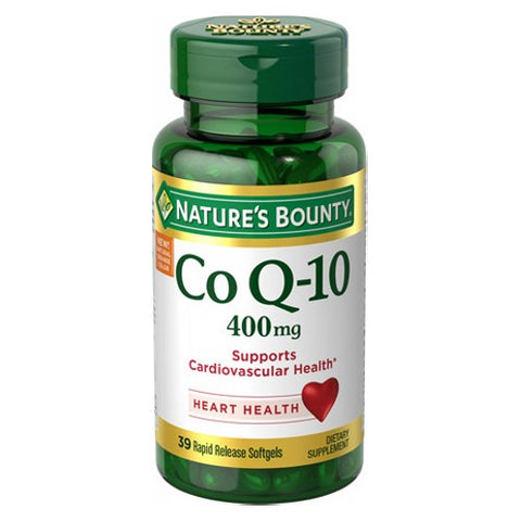 Nature's Bounty, Co Q-10, 400 mg, 24 X 39 Softgels Nature's Bounty