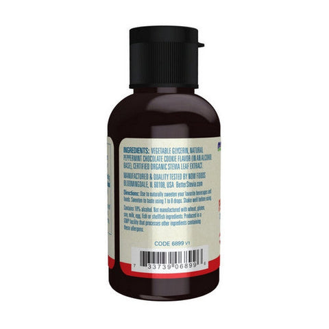 Now Foods, BetterStevia Liquid Peppermint Cookie, 2 Oz Now Foods
