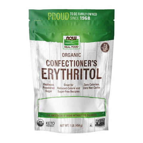 Now Foods, Organic Confectioner's Erythritol, 1 lb Now Foods