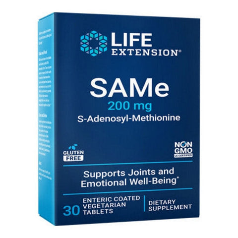 Life Extension, SAMe S-Adenosyl-Methionine Enteric Coated, 200 Mg, 30 Tabs Life Extension