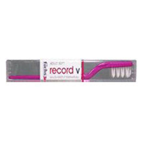Fuchs Child/ Adult Toothbrushes, Record V Nylon Toothbrush, Soft 1 EACH Fuchs Child/ Adult Toothbrushes