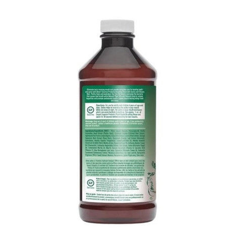 Desert Essence, Prebiotic Plant-Based Brushing Rinse Mint, 16 Oz Desert Essence