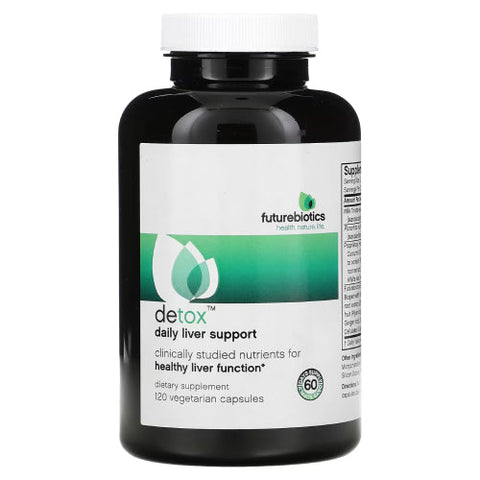 Futurebiotics, Detox - Daily Liver Support, 120 Veg Caps Futurebiotics