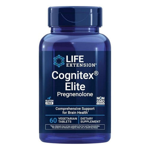 Life Extension, Cognitex Elite with Pregnenolone, 60 Tabs Life Extension