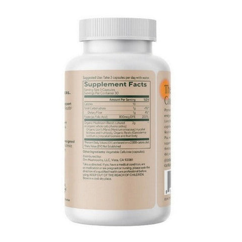 Om Mushrooms, Brain Fuel Superfood, 90 Caps Om Mushrooms