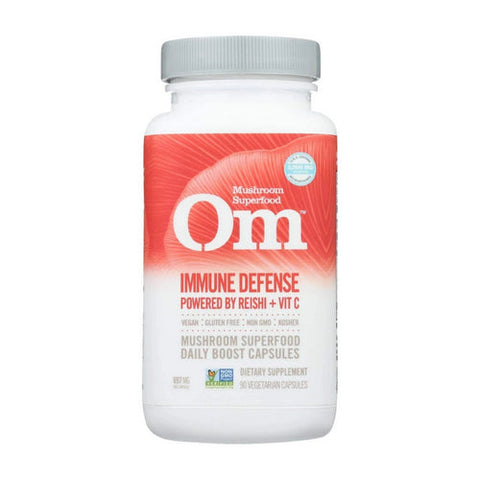 Om Mushrooms, Immune Defense, 90 Caps Om Mushrooms