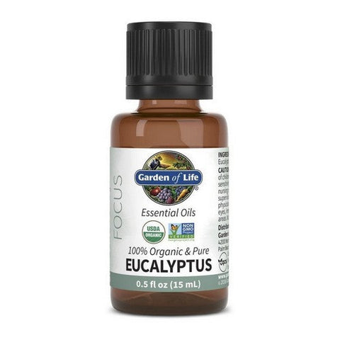 Garden of Life, Essential Oil, Eucalyptus 0.5 Oz Garden of Life