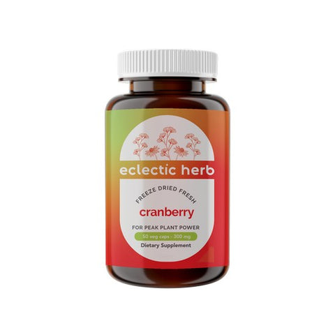 Eclectic Herb, Cranberry, 300 Mg, 50 Caps Eclectic Herb