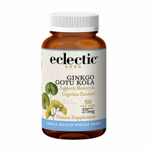 Eclectic Herb, Ginkgo - Gotu Kola, 550 Mg, 50 Veg Caps Eclectic Herb