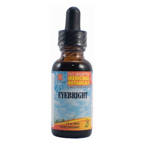 L. A .Naturals, Eyebright WildCrafted, 1 Oz L. A .Naturals