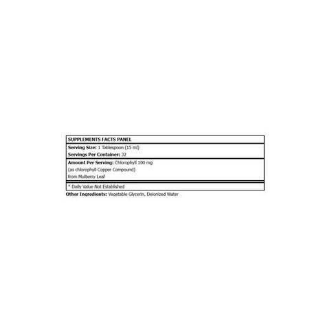 L. A .Naturals, Chlorophyll from Mulberry Leaf, 100 mg, 16 Oz L. A .Naturals