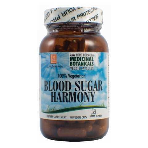 Blood Sugar Raw Formula 90 Veg Caps by L. A .Naturals