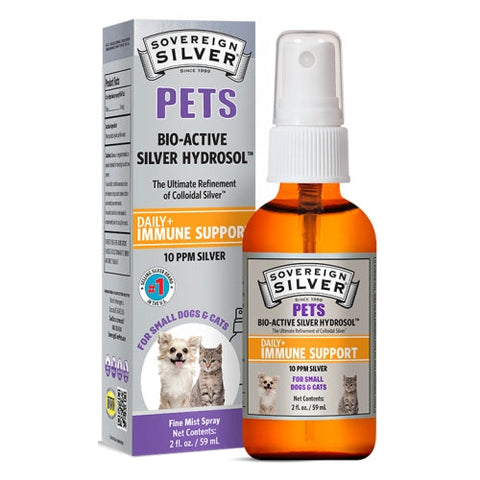 Sovereign Silver, Bio-Active Silver Hydrosol for Pets, 2 Oz Sovereign Silver