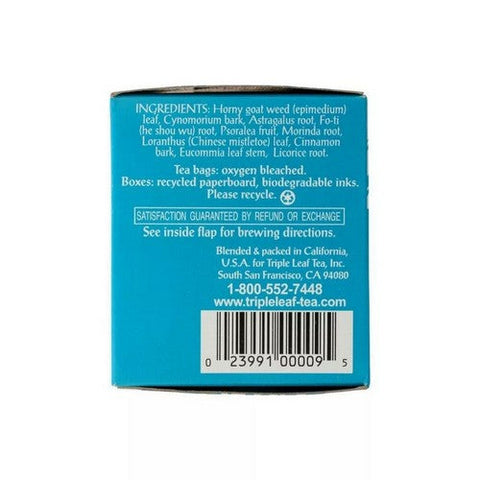 Triple Leaf Tea, Horny Goat Weed Tea, 20 Bags Triple Leaf Tea