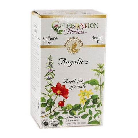 Celebration Herbals, Organic Angelica Root Tea, 24 Bags Celebration Herbals