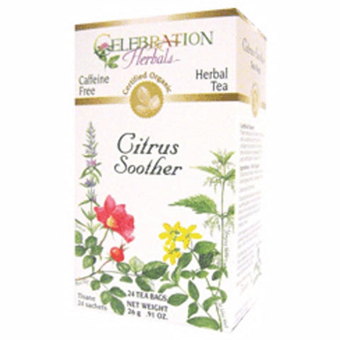 Celebration Herbals, Organic Cahamomile with Lemongrass Tea, 24 Bags Celebration Herbals