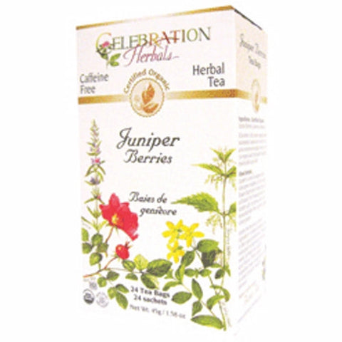 Celebration Herbals, Organic Juniper Berries Tea, 24 Bags Celebration Herbals
