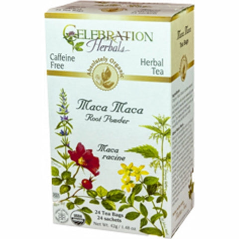 Celebration Herbals, Organic Maca Maca Root Powder Tea, 24 Bags Celebration Herbals