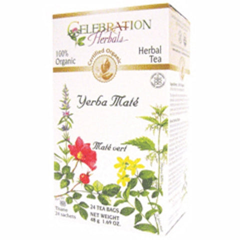 Celebration Herbals, Organic Yerba Mate Tea, 24 Bags Celebration Herbals