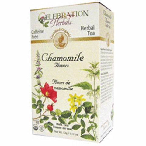 Celebration Herbals, Organic Whole Chamomile Flowers Tea, 32 grams Celebration Herbals