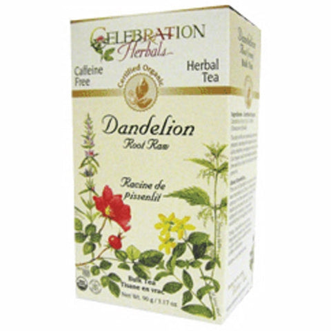 Celebration Herbals, Organic Dandelion Root Raw, 65 Grams Celebration Herbals