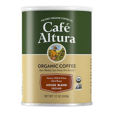 Cafe Altura, House Blend Ground Coffee, 12 Oz Cafe Altura