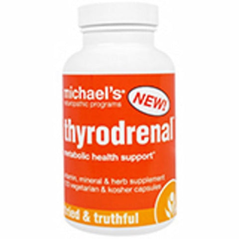 Michael's Naturopathic, Thyrodrenal Metabolic Support, 120 Veg Caps Michael's Naturopathic