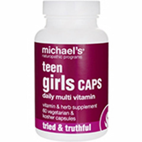 Michael's Naturopathic, Teen Girls Daily Multi Vitamin, 60 Veg Caps Michael's Naturopathic