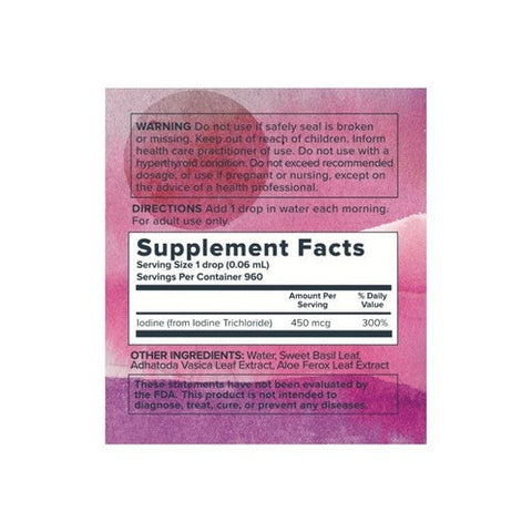 Heritage Store, Atomidine Water Soluble Iodine Compound, 2 Fl Oz Heritage Store