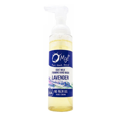 O MY!, Goat Milk Foaming Hand Wash, Lavender 8.5 Oz O MY!