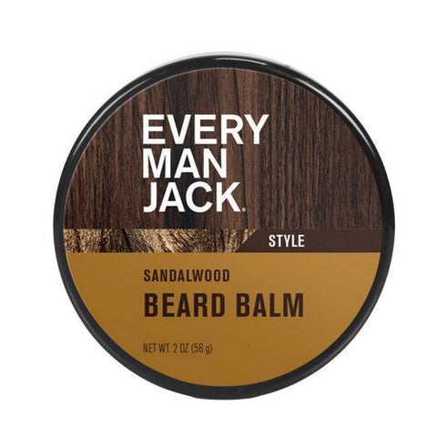 Every Man Jack, Beard Balm Sandalwood Style, 2 Oz Every Man Jack