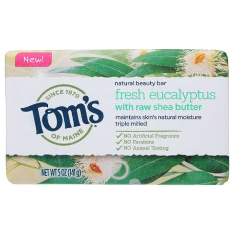 Tom's Of Maine, Soap Bar Fresh Eucalyptus, 5 Oz Tom's Of Maine