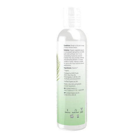 Now Foods, Organic Vegetable Glycerin, 8 Oz Now Foods