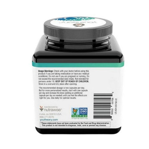 Youtheory, Ashwagandha, 60 Count Youtheory