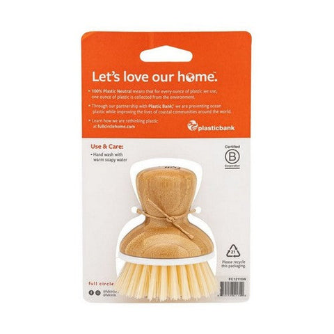 Full Circle Home, Bubble Up Dish Brush White, 1 Count Full Circle Home