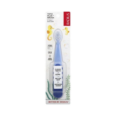 Radius, Toothbrush Totz Plus 3 Years Plus Extra Soft, 1 Count Radius