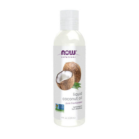 Now Foods, Liquid Coconut Oil, 4 Oz Now Foods