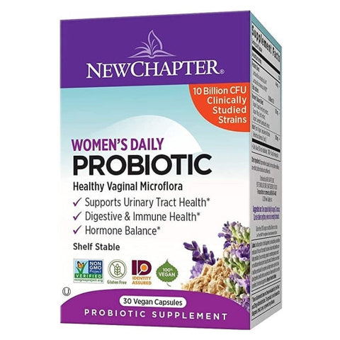 New Chapter, All-Flora Probiotic Womenâ€™s Daily, 30 Veg Caps New Chapter