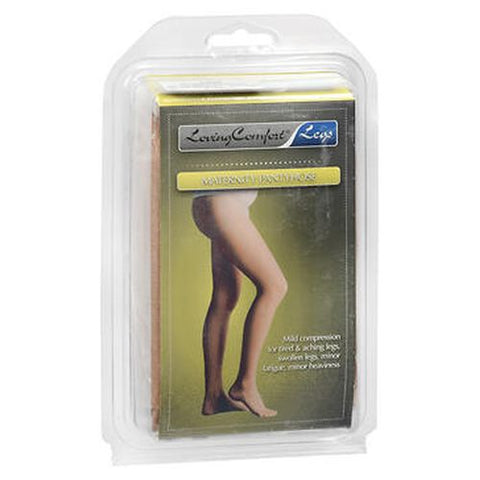Loving Comfort, Maternity Pantyhose Firm Compression X-Tall Beige, 1 Each Loving Comfort