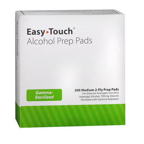 Mhc Medical Products, Easy Touch Alcohol Prep Pads, 200 Each Easy Touch