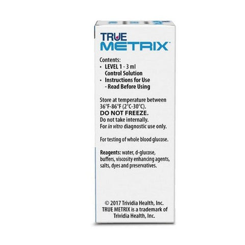True Metrix, Control Solution Level 1, 3 Ml