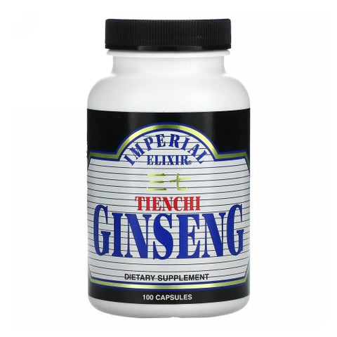 Imperial Elixir / Ginseng Company, Tienchi Ginseng, 100 Caps Imperial Elixir / Ginseng Company