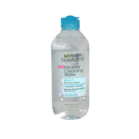 Garnier Fructis, Garnier SkinActive Micellar Cleansing Water All-in-1, 13.5 Oz Garnier Fructis