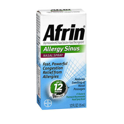 Afrin, Allergy Sinus Nasal Spray, 0.5 Oz Afrin