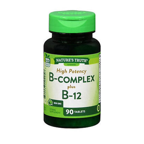 Nature's Truth, Vitamin B Complex With B12, 90 Tabs Nature's Truth