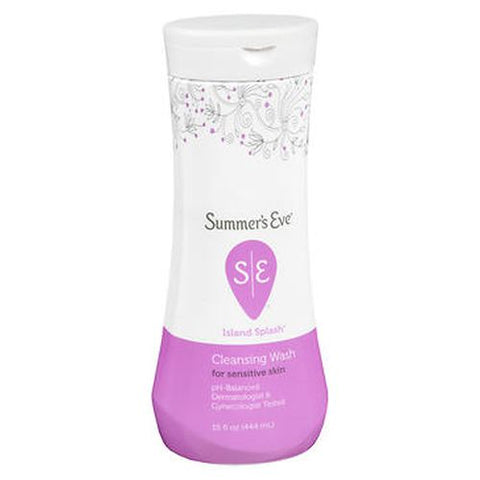 Summers Eve, Summer's Eve Cleansing Wash Island Splash, 15 Oz Summers Eve