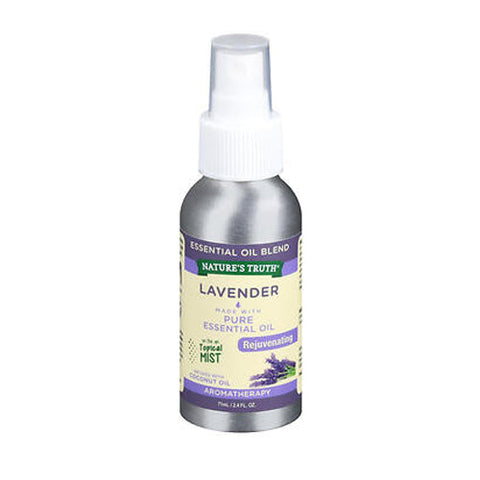 Nature's Truth, Essential Oil Topical Mist Lavender, 2.4 Oz Nature's Truth
