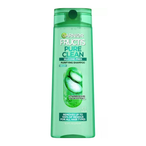 Garnier Fructis, Pure Clean Aloe Extract Fortifying Shampoo, 12.5 Oz Garnier Fructis