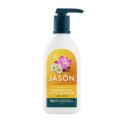Jason Natural Products, Relaxing Chamomile & Lotus Blossom Body Wash, 30 Oz Jason Natural Products
